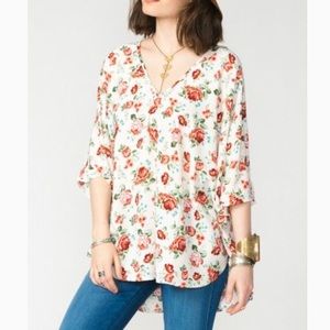 Show Me Your Mumu Rose Petal tunic